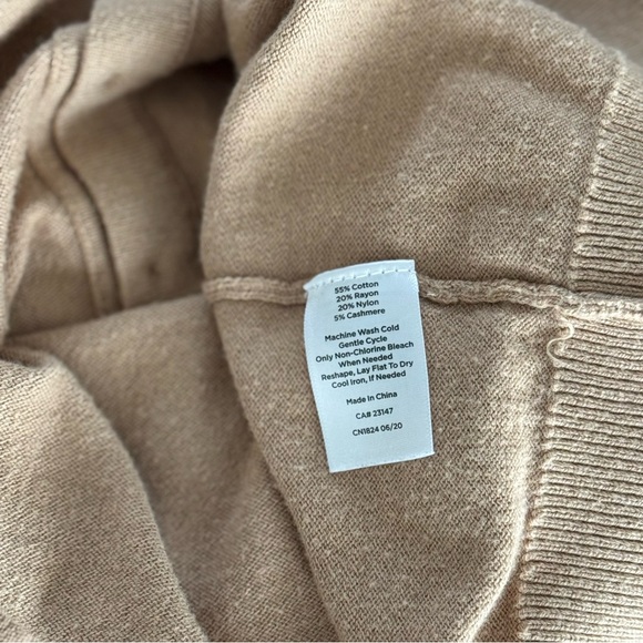 Talbots Cotton Cashmere Button-Front Cardigan – Size Medium - Picture 6 of 9